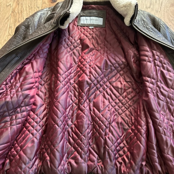 Marc Jacob New York Leather w/ Shearling Collar - Picture 9 of 16